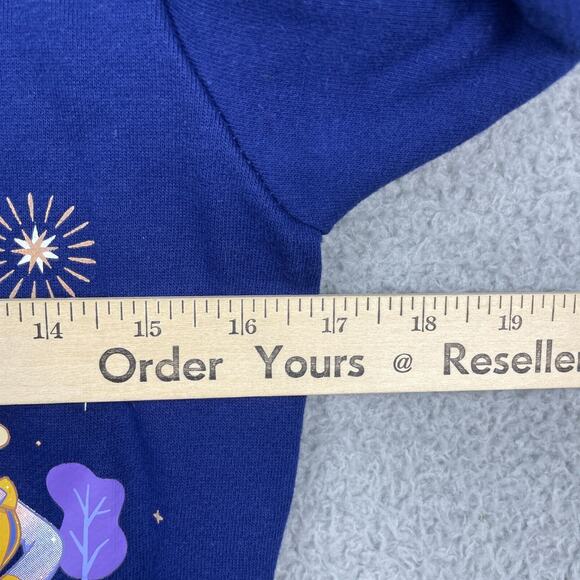 Disney World Hoodie Extra Small Blue 50th Anniversary Full Zip Hooded Sweatshirt - Picture 8 of 12